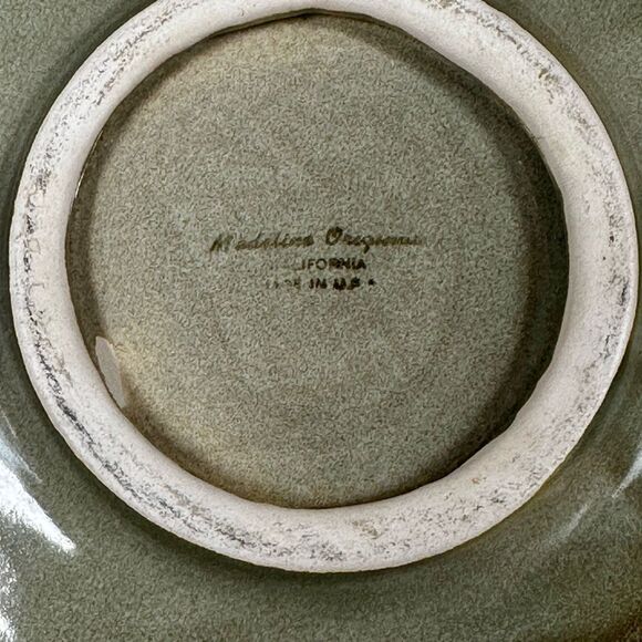 Madeline originals green scale pattern plate - Picture 8 of 9